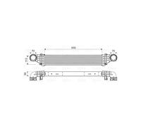 VALEO Intercooler, Refroidissement du moteur 818337
