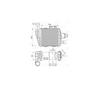 Valeo Intercooler, Refroidissement du Moteur 818349