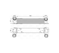 VALEO Intercooler, Refroidissement du moteur 818553