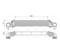 Valeo Intercooler échangeur 818587