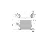 VALEO Intercooler 818609 Refroidissement du moteur