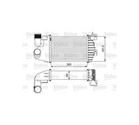 VALEO Intercooler, Refroidissement du moteur 818627