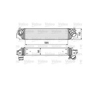 Valeo Intercooler, Refroidissement du Moteur 818640