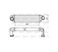 Valeo Intercooler, Refroidissement du Moteur 818642 | Compatible avec: BMW X1, X3