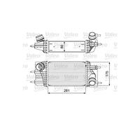 Valeo Intercooler, Refroidissement du Moteur 818666