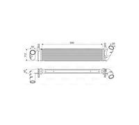 Valeo Intercooler, Refroidissement du Moteur 818678 | Compatible avec: DACIA DUSTER, DUSTER Kasten/SUV, LOGAN, LOGAN EXPRESS, LOGAN MCV, LOGAN Pick-up, SANDERO