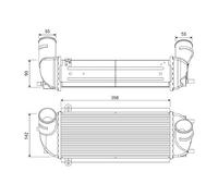 Valeo Intercooler, Refroidissement du Moteur 818688 | Compatible avec: HYUNDAI SANTA FÉ II
