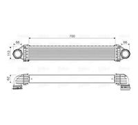 VALEO 818806 Intercooler