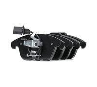 Valeo Plaquettes de frein 302098 – Jeu de 4 avant avec accessoires montés pour Audi A4 10>07