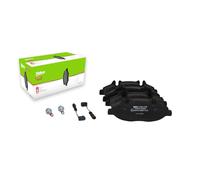 Valeo Jeu de 4 Plaquettes de Frein Expert 302418A, Essieu Avant