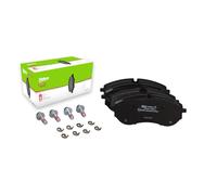 Valeo Jeu de 4 Plaquettes de Frein Expert 302541A, Essieu Avant | Accessoires Inclus, Certifiées ECE-R90, La Qualité par Valeo, Testés pour Garantir Durabilité et Performances Optimales