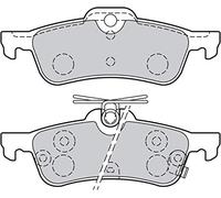 VALEO Jeu de garnitures de frein, frein à disque 601486 Compatible avec: HONDA CIVIC IX, CIVIC IX Tourer