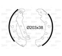 VALEO Jeu de mâchoires de frein 562772