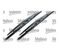 VALEO Silencio Essuie-glace - VM212 - Kit de Balais d'Essuie-glace Conventionnels 600 mm / 450 mm Aérodynamisme Optimal avec Spoiler - Avant - Lot de 2 Balais - 574275