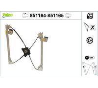 VALEO Lève-vitre Monte glace 851164 avant gauche convient pour MERCEDES-BENZ