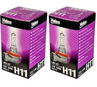 Valeo LIFE x2 032525 Ampoule, projecteur longue portée H11 12V 55W Halogène (Lot de 2)