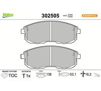 VALEO Lot De Plaquettes De Frein Disque Pour Essieu Avant Suzuki SX4 GY EY