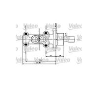 VALEO Maître-cylindre de frein 402251