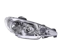 Valeo Phare Halogène Principal Droit Haute Performance 87276 - Pour Peugeot 206 ph1 (09/1998-11/2005) - Avant - Côté Droit - Lot de 1