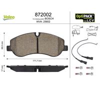 VALEO Plaquette de Freins Bremsbelegsatz Avant pour Ford Tourneo Custom Bus