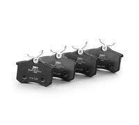 VALEO - Plaquettes de frein First - 301463 - Jeu de 4 plaquettes - Essieu arrière - Entièrement équipés avec accessoires montés