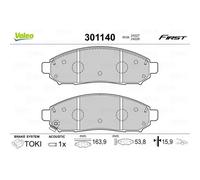 VALEO Plaquettes De Frein Avant Pour Nissan Pathfinder III NV200 Evalia Lot De 4