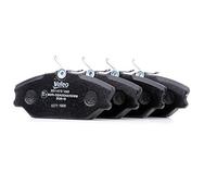 VALEO Plaquettes de frein Essential 301473, Jeu de 4 plaquettes Essieu avant - Certifiées ECE-R90