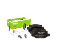 VALEO Plaquettes de frein Expert 301583A, Jeu de 4 plaquettes, Essieu Arrière, Accessoires inclus - Certifiées ECE-R90