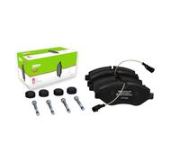 VALEO Plaquettes de frein Expert 302807A, Jeu de 4 plaquettes, Essieu Avant, Accessoires inclus - Certifiées ECE-R90