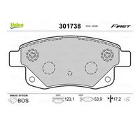 VALEO Plaquettes De Frein Kit De Garnitures Arrière Pour Ford Transit Bus