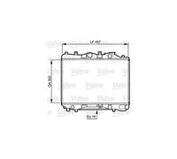 VALEO 730436 Radiateur du moteur
