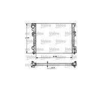 VALEO Radiateur du moteur 731166 Refroidissement moteur