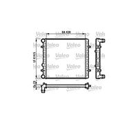 VALEO Radiateur, refroidissement du moteur 731607 Compatible avec: SEAT LEON, TOLEDO II, SKODA OCTAVIA I, OCTAVIA I Combi, VW BORA I, BORA Variant, GOLF IV, GOLF IV Variant