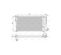 Valeo Radiateur, Refroidissement du Moteur 732520