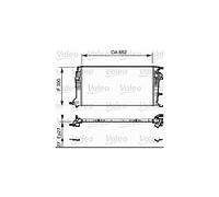 Valeo Radiateur du moteur 735182
