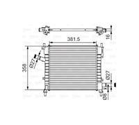VALEO 735478 Radiateur du moteur