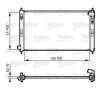 VALEO 735575 Radiateur du moteur