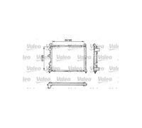 VALEO Radiateur, refroidissement du moteur 811071 Compatible avec: ALFA ROMEO 155, FIAT TEMPRA, TEMPRA S.W., TIPO, LANCIA DEDRA, DEDRA SW, DELTA II