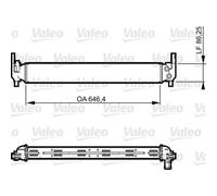 VALEO Radiateur Refroidisseur D'Eau Pour VW Polo 6R 6C 1.2 TSI 16V