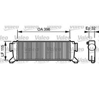 VALEO Refroidisseur d'air de suralimentation 817759 Compatible avec: MERCEDES-BENZ A-CLASS, A-CLASS, VANEO