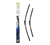 VALEO Silencio Balai d'essuie glace VF417 574355 Longueur avant: 700mm / 650mm Quantité Set 2 unités (pour véhicules d'entraînement à gauche et à droite), Black / Grey