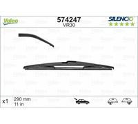 Balai d'essuie-glace VALEO Silencio VR30, 290mm, Arrière, 1 Pièce