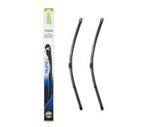 VALEO Silencio Essuie-glace - VF402-1 Paire d'Essuie-glace Plats 650 mm / 650 mm d'Origine de Haute performance, Visibilité Supérieure sur la Route, Installation Facile - Lot de 2 Balais - 574311