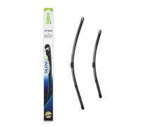 VALEO Silencio Essuie-glace - VF405-1 Paire d'Essuie-glace Plats 650 mm / 475 mm d'Origine de Haute performance, Visibilité Supérieure sur la Route, Installation Facile - Lot de 2 Balais - 574314