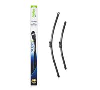 VALEO Silencio Essuie-glace - VF451 - Kit de Balais d'Essuie-glace 650 mm / 475 mm Plats d'Origine de Haute performance, Visibilité Supérieure sur la Route- Avant - Lot de 2 Balais - 574651