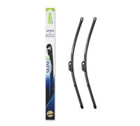 VALEO Silencio Essuie-glace - VF833 - Kit de Balais d'Essuie-glace 600 mm / 600 mm Plats d'Origine de Haute performance, Visibilité Supérieure sur la Route- Avant - Lot de 2 Balais - 577833
