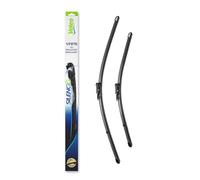 VALEO Silencio Essuie-glace - VF876 - Kit de Balais d'Essuie-glace Plat d'Origine de Haute performance, Visibilité Supérieure sur la Route 750mm/650mm - Avant - Lot de 2 Essuie-glaces - 577876