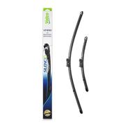 VALEO Silencio Essuie-glace - VF890 - Kit de Balais d'Essuie-glace 750 mm / 500 mm Plats d'Origine de Haute performance, Visibilité Supérieure sur la Route- Avant - Lot de 2 Balais - 577890