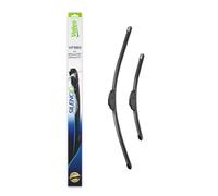 VALEO Silencio Essuie-glace - VF980 - Kit de Balais d'Essuie-glace 650 mm / 430 mm Plats d'Origine de Haute performance, Visibilité Supérieure sur la Route- Avant - Lot de 2 Balais - 577980
