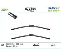 VALEO SILENCIO FLAT BLADE SET Balai d'essuie-glace Avant pour SEAT Altea (5P1)